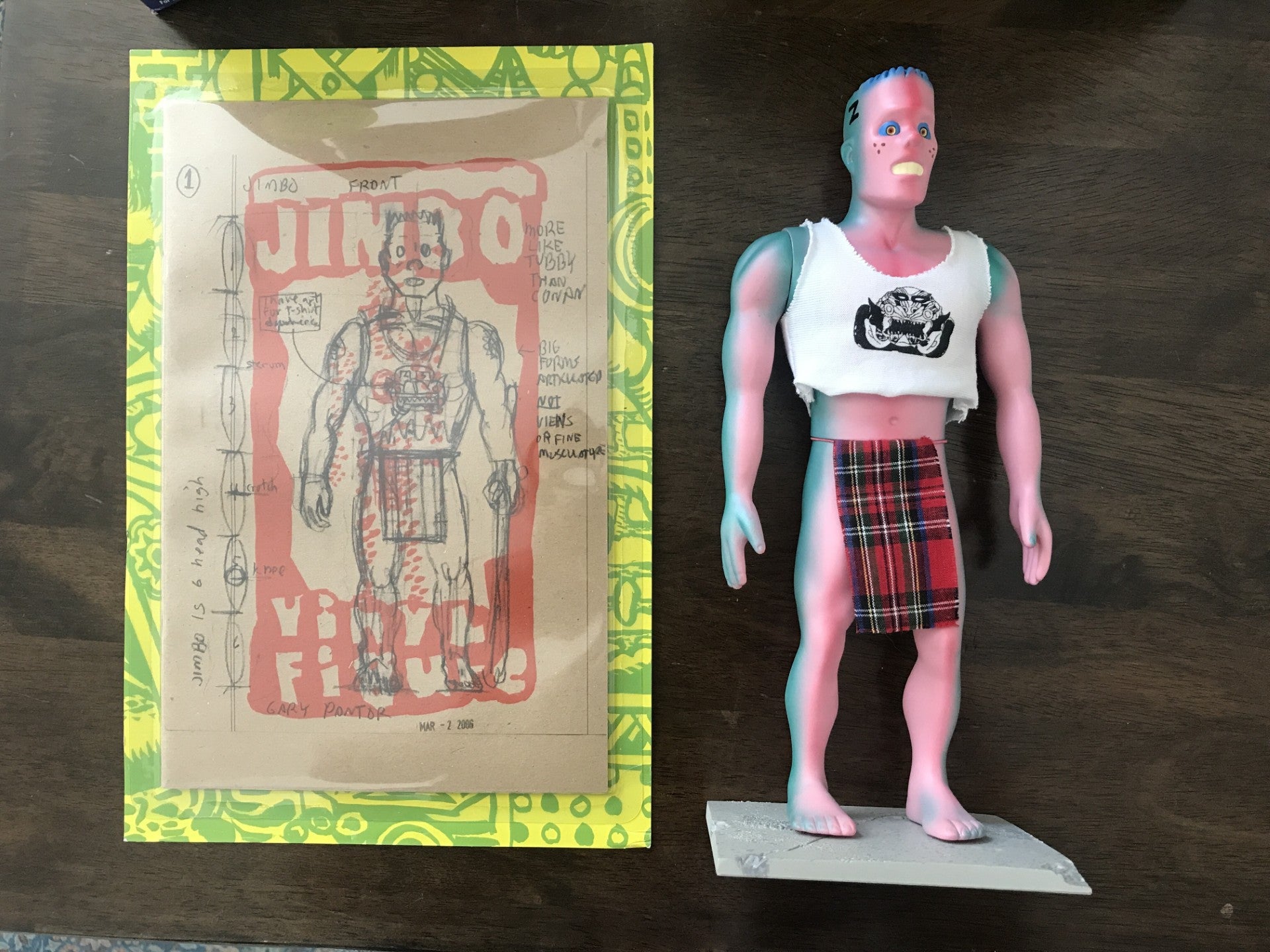 Jimbo / Gary Panter 日本版 Special listing *** Gary Panter's Deluxe Jimbo 9.5